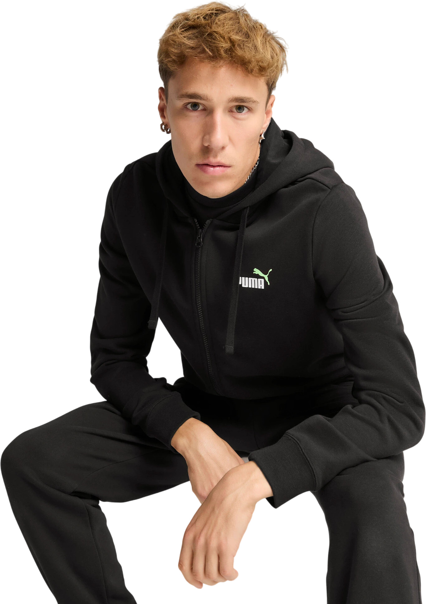 Толстовка Puma ESS 2 COLOR Small No. 1 Logo Full-Zip Hoodie TR