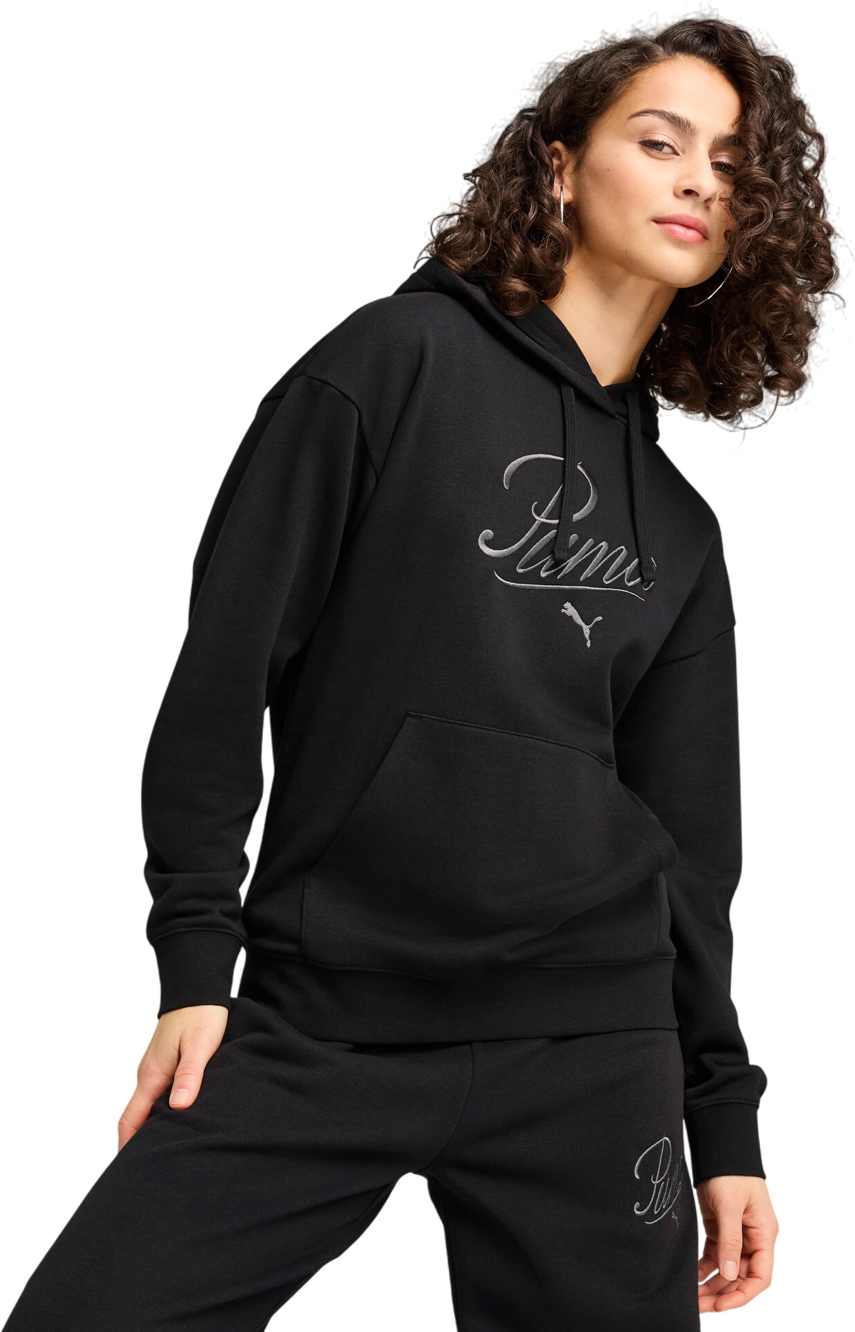 Толстовка Puma ESS SCRIPT Comfort Hoodie TR