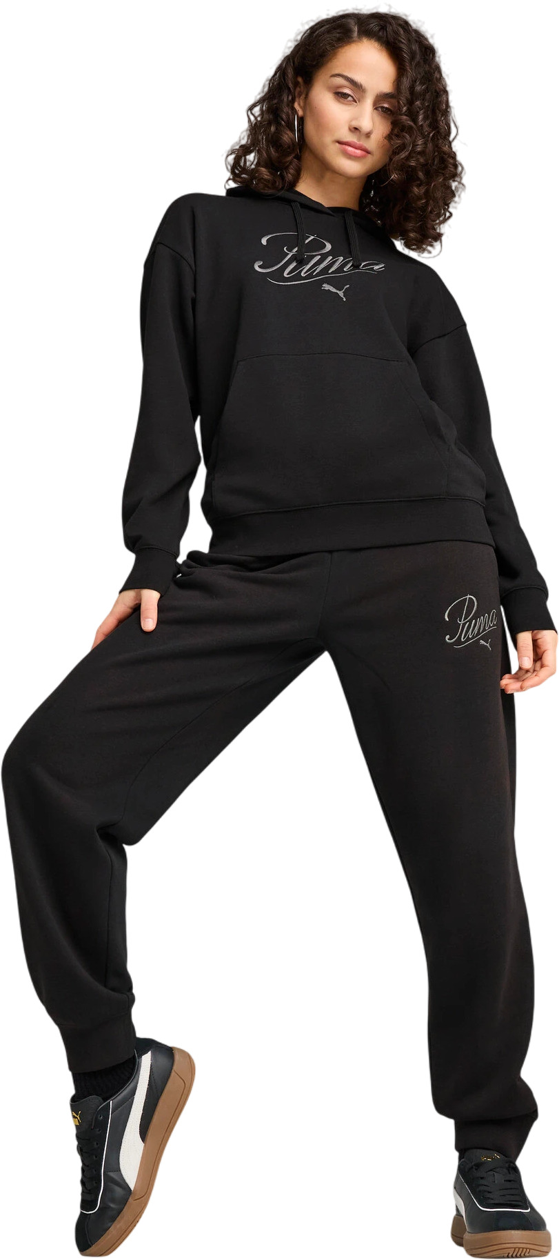 Толстовка Puma ESS SCRIPT Comfort Hoodie TR