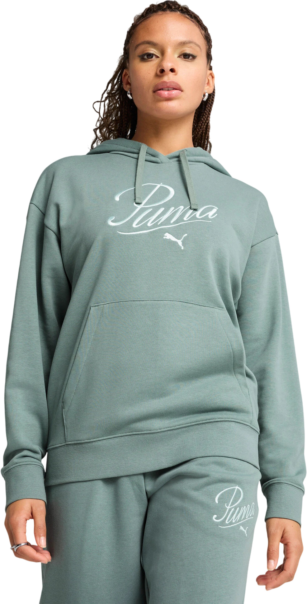 Толстовка Puma ESS SCRIPT Comfort Hoodie TR