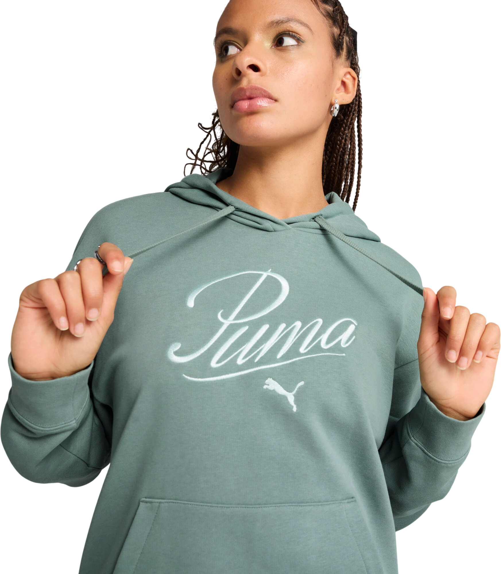 Толстовка Puma ESS SCRIPT Comfort Hoodie TR