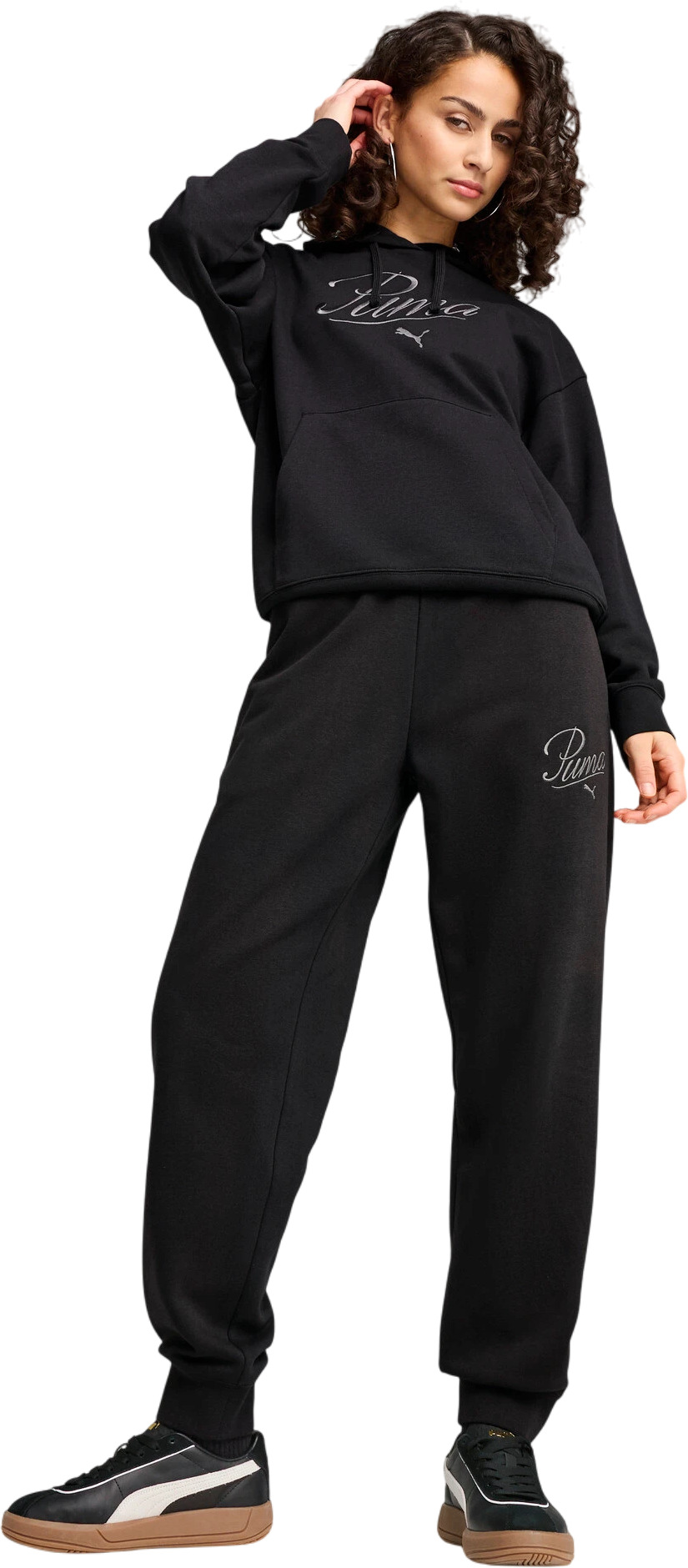 Брюки Puma ESS SCRIPT Comfort Sweatpants TR cl