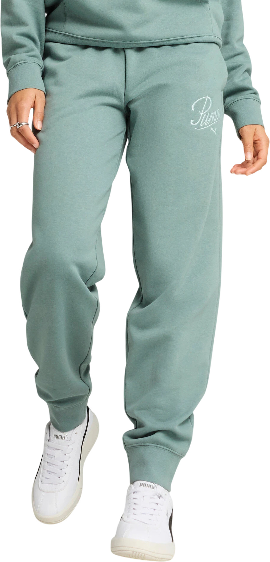 Брюки Puma ESS SCRIPT Comfort Sweatpants TR cl