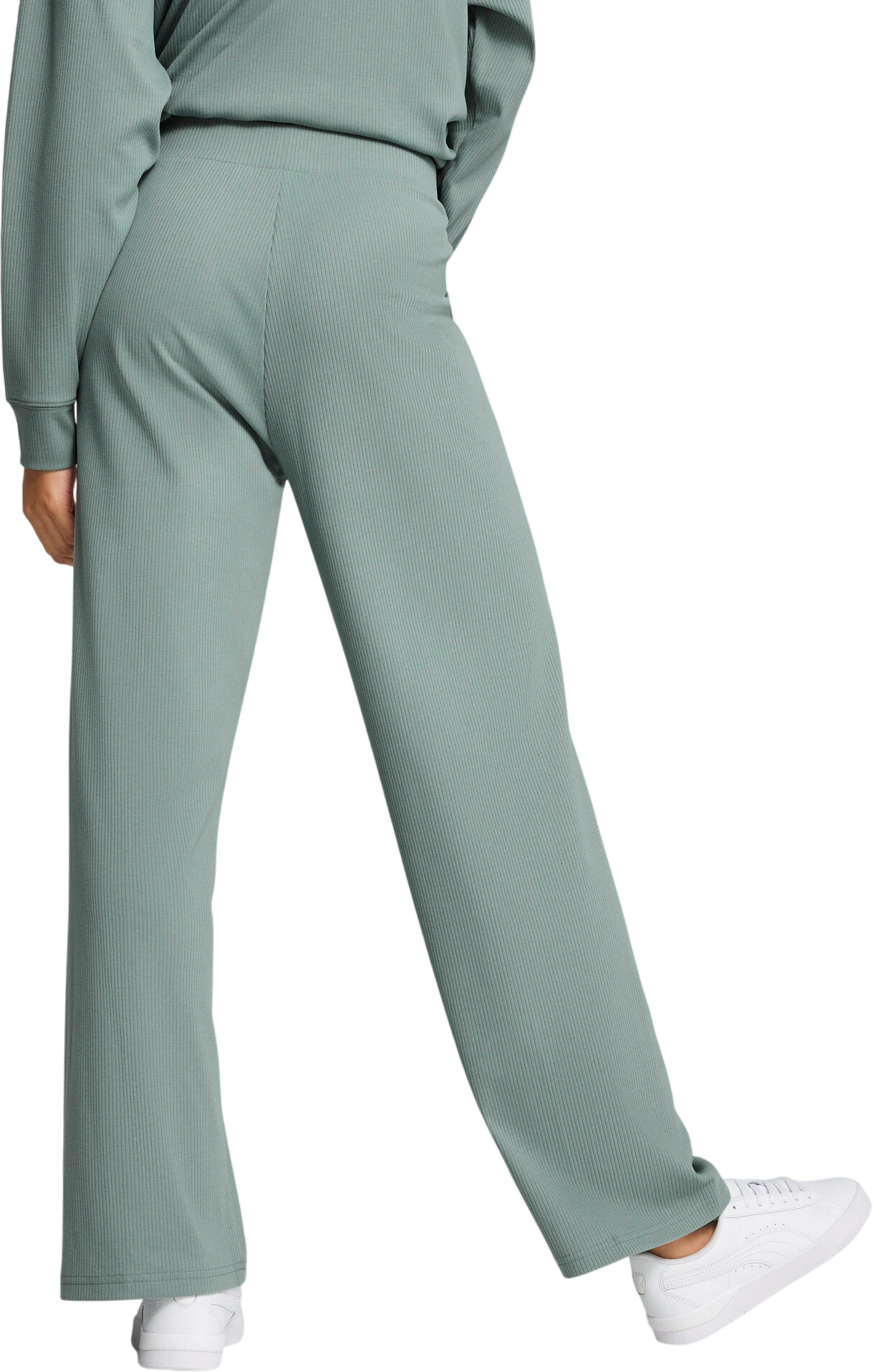 Брюки Puma ESS ELEVATED High-Waist Straight Leg Rib Pant