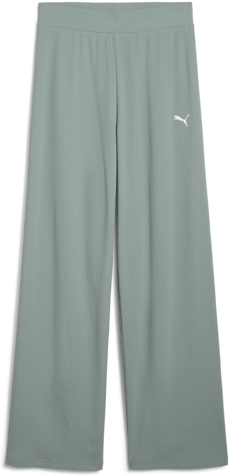 Брюки Puma ESS ELEVATED High-Waist Straight Leg Rib Pant