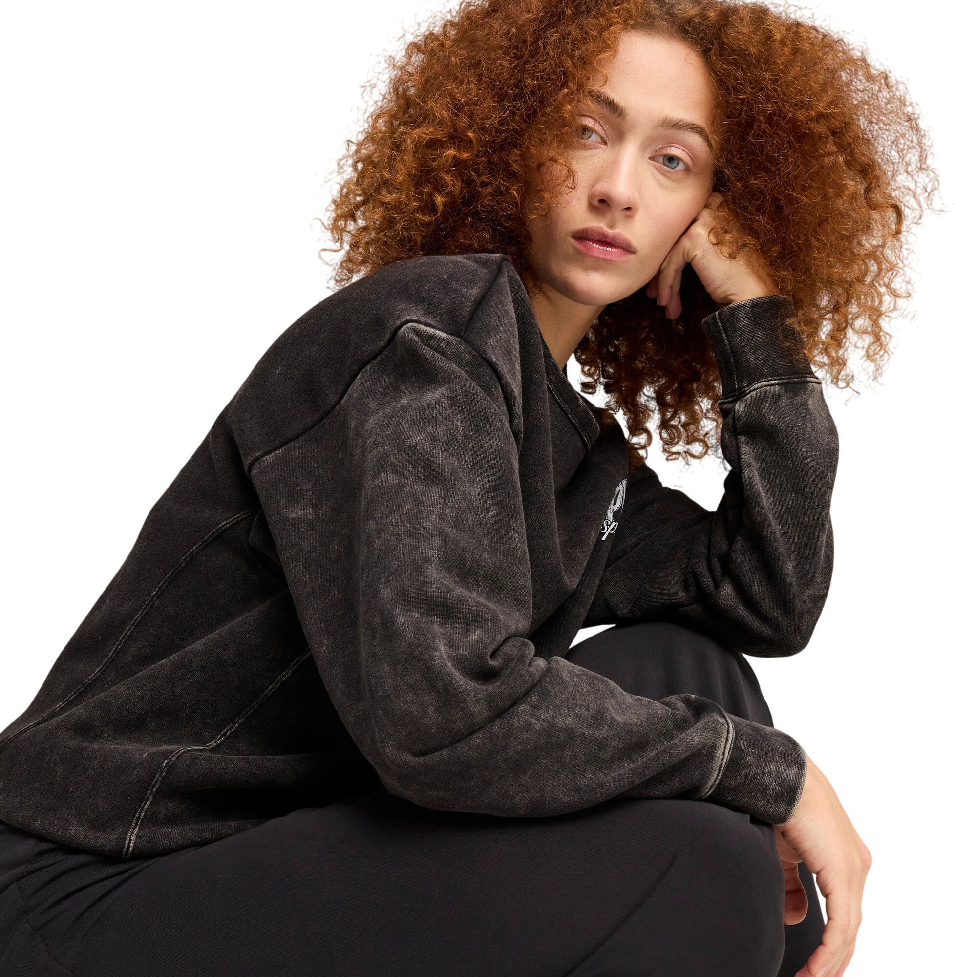 Джемпер Puma Class Comfort Washed Crew Tr