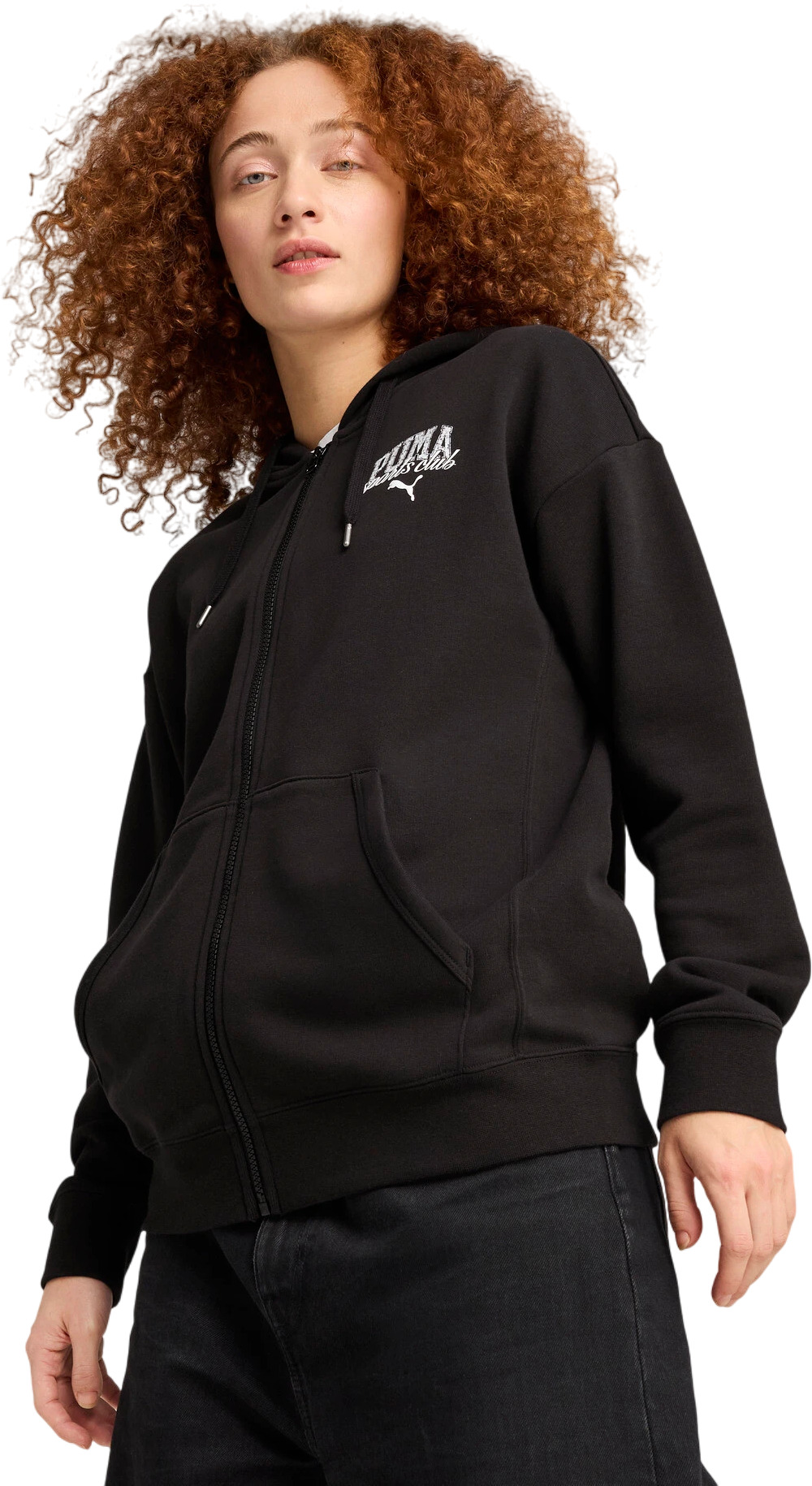 Толстовка Puma Class Relaxed Full-Zip Hoodie Tr