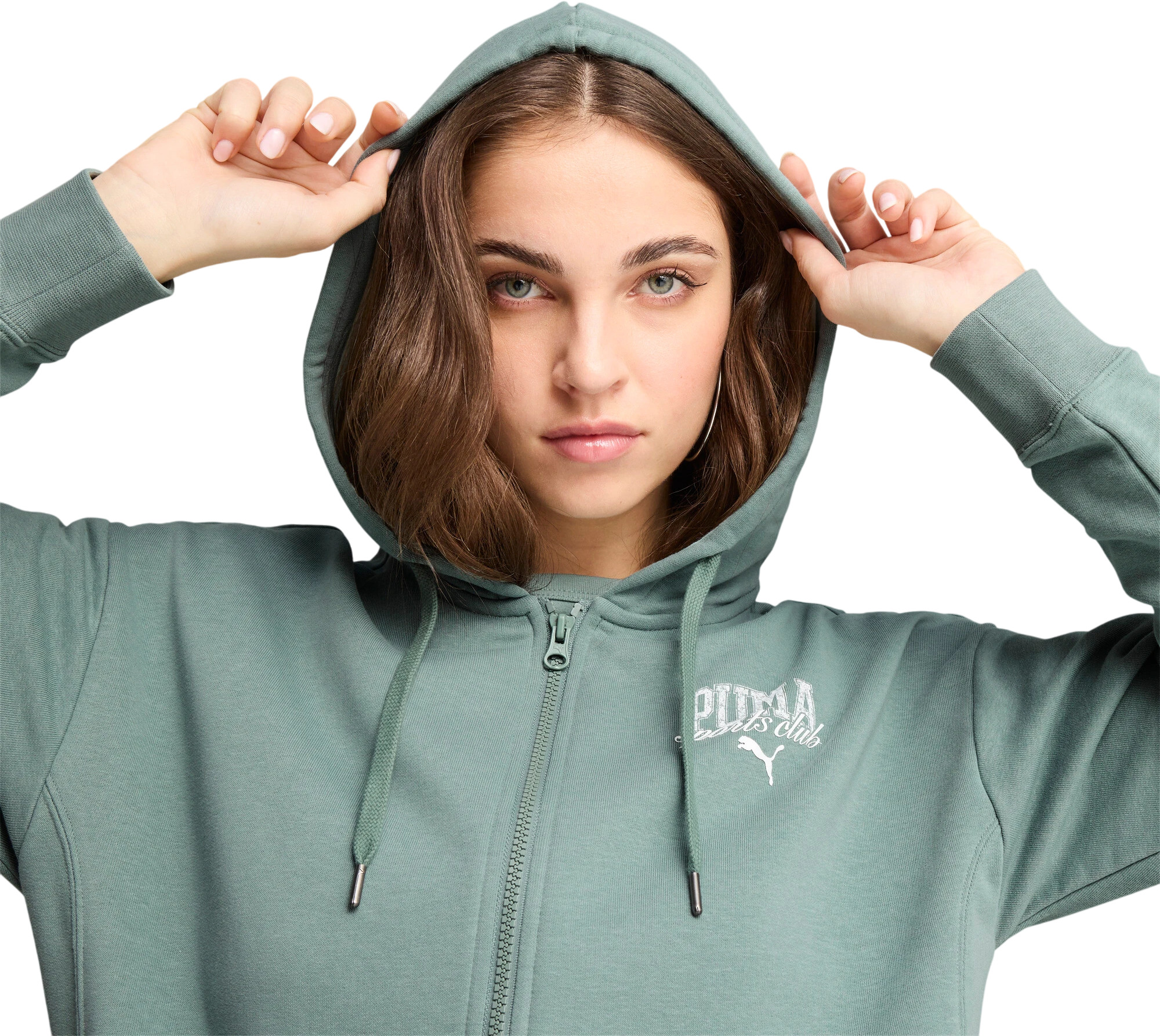 Толстовка Puma Class Relaxed Full-Zip Hoodie Tr
