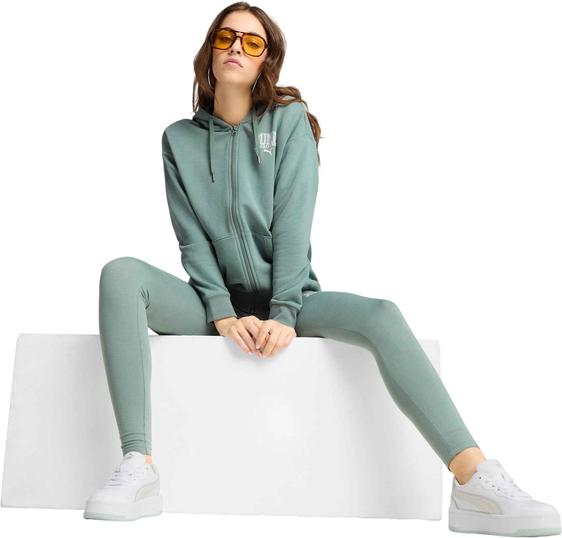 Толстовка Puma Class Relaxed Full-Zip Hoodie Tr