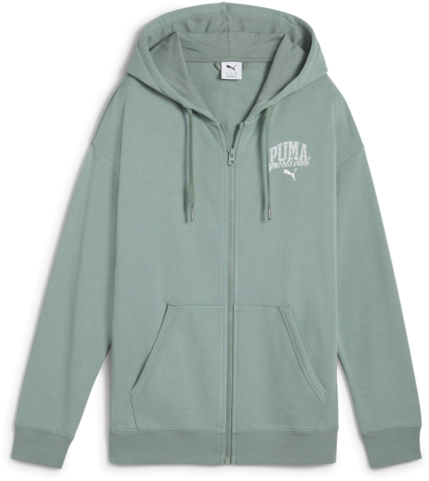 Толстовка Puma Class Relaxed Full-Zip Hoodie Tr