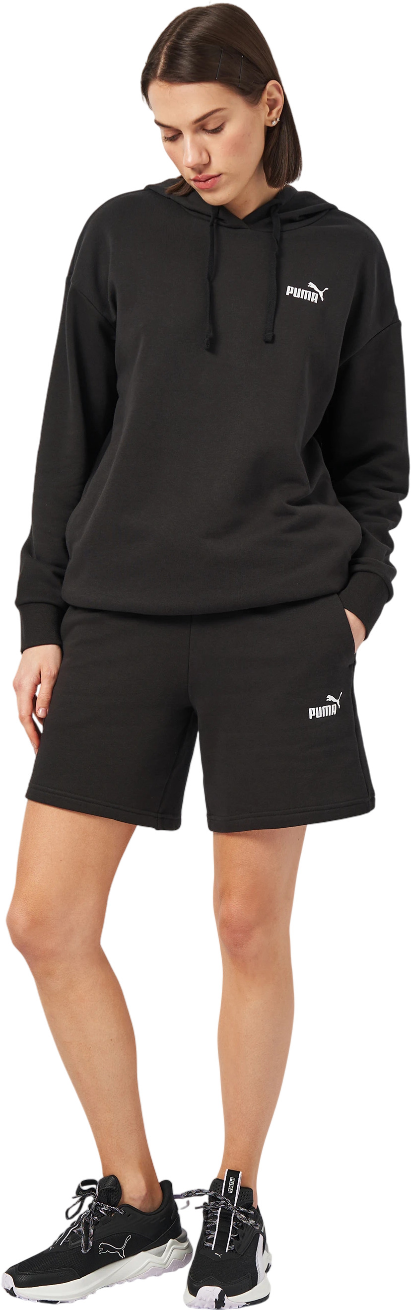 Спортивный костюм Puma Short Hooded Relaxed Sweat Suit 7" TR op