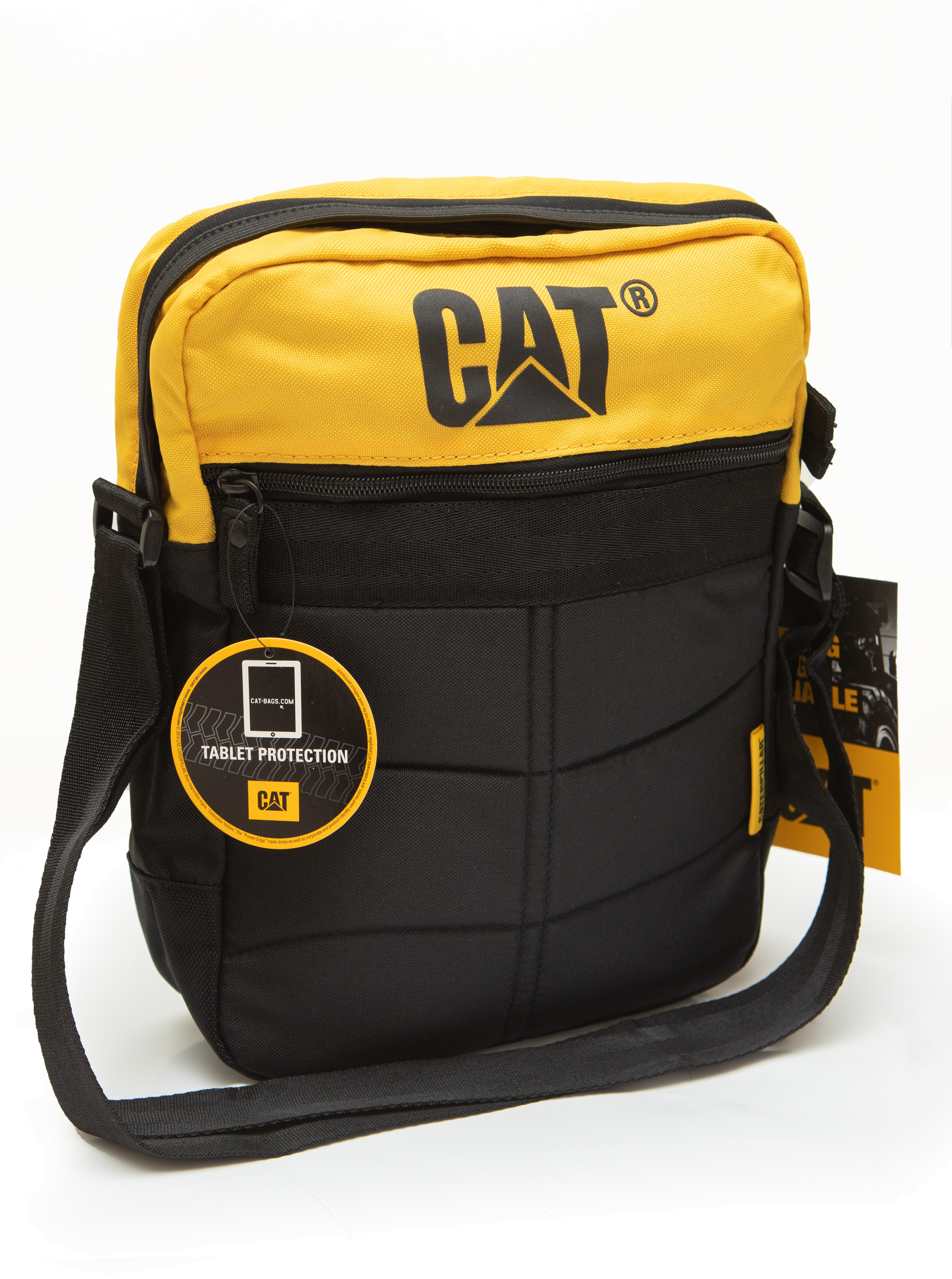 Сумка Caterpillar CAT YELLOW/BLACK TABLET BAG RYAN MILLENNIAL