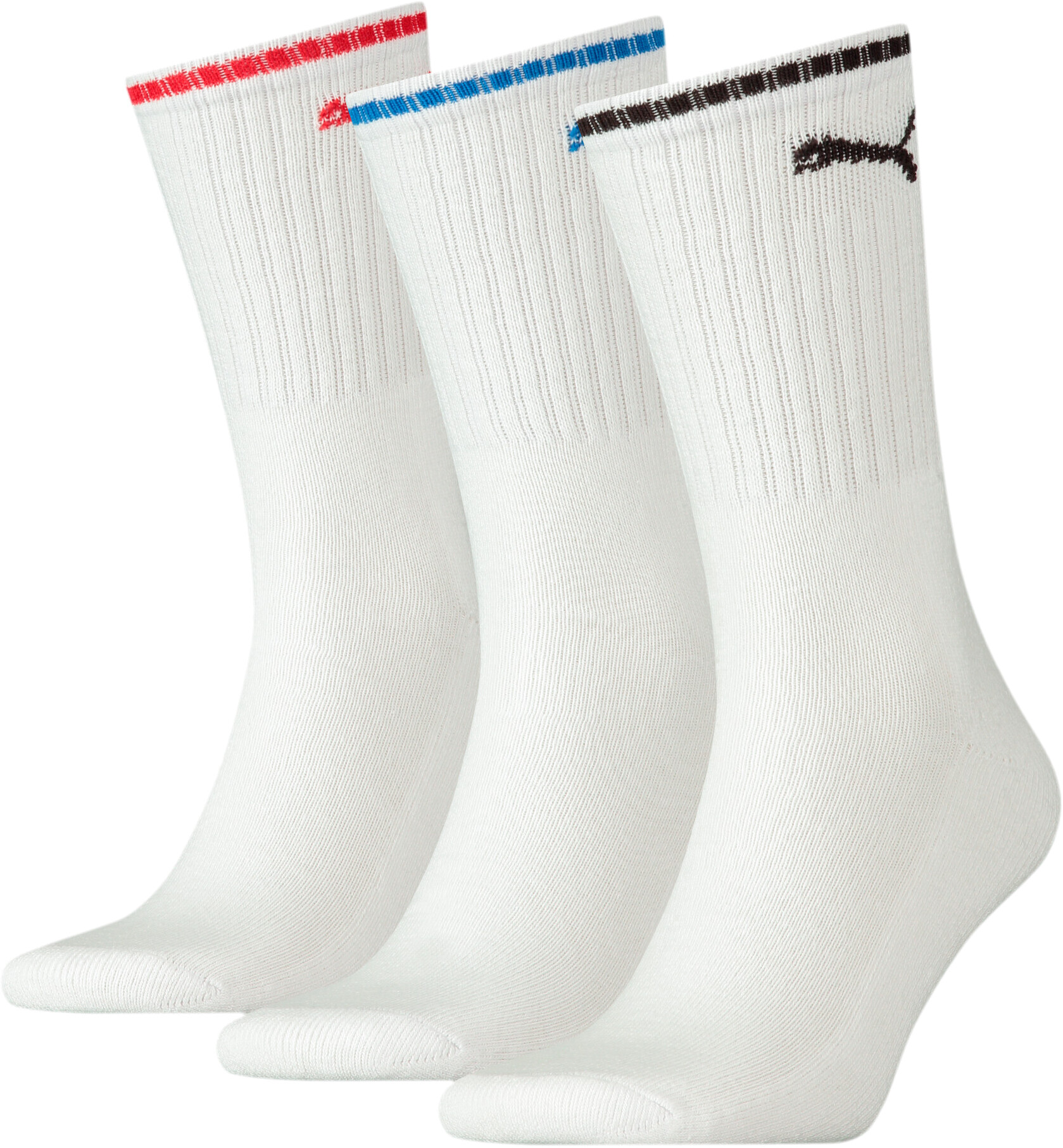 Носки 3 пары Puma Sport Crew Stripe 3P