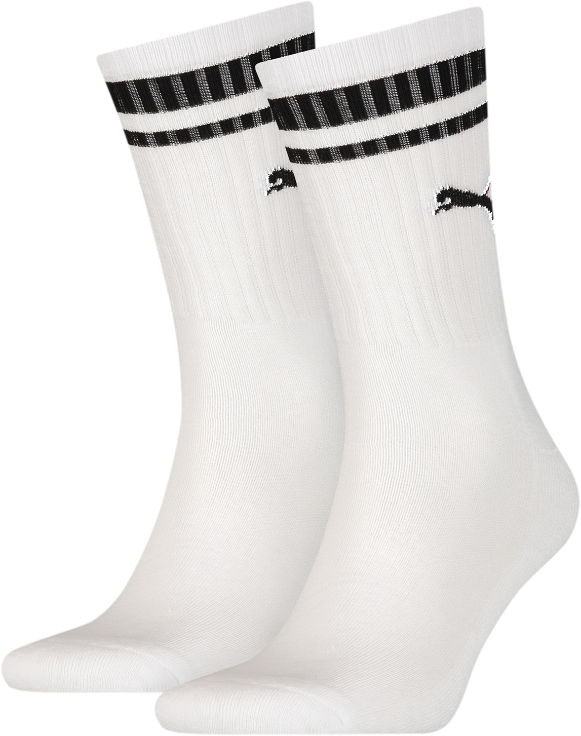 Носки 2 пары Puma Crew Heritage Stripe 2P Unisex