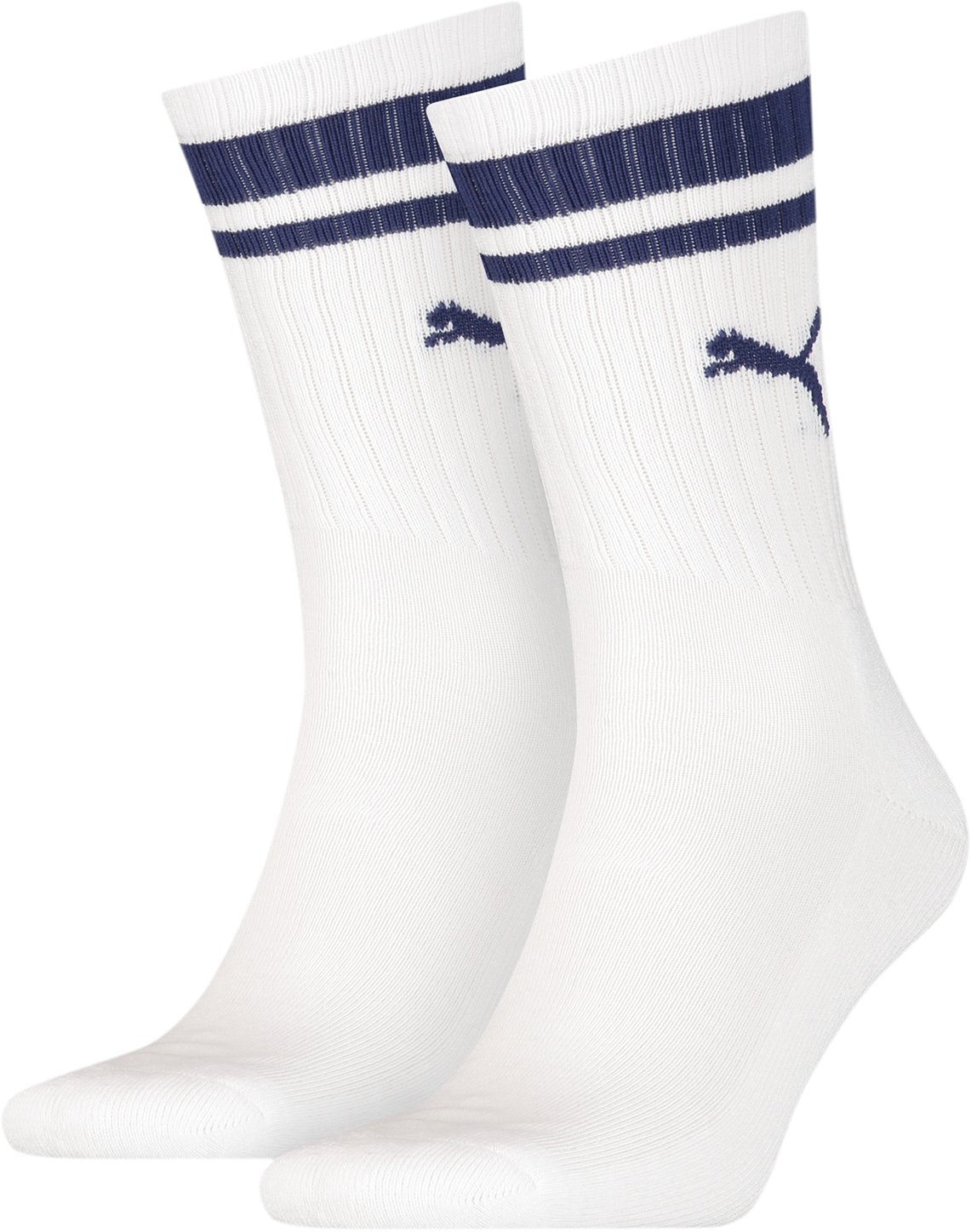 Носки 2 пары Puma Crew Heritage Stripe 2P Unisex