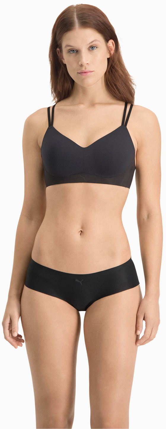 Трусы 2 шт Puma Women Seamless Hipster 2P Pack