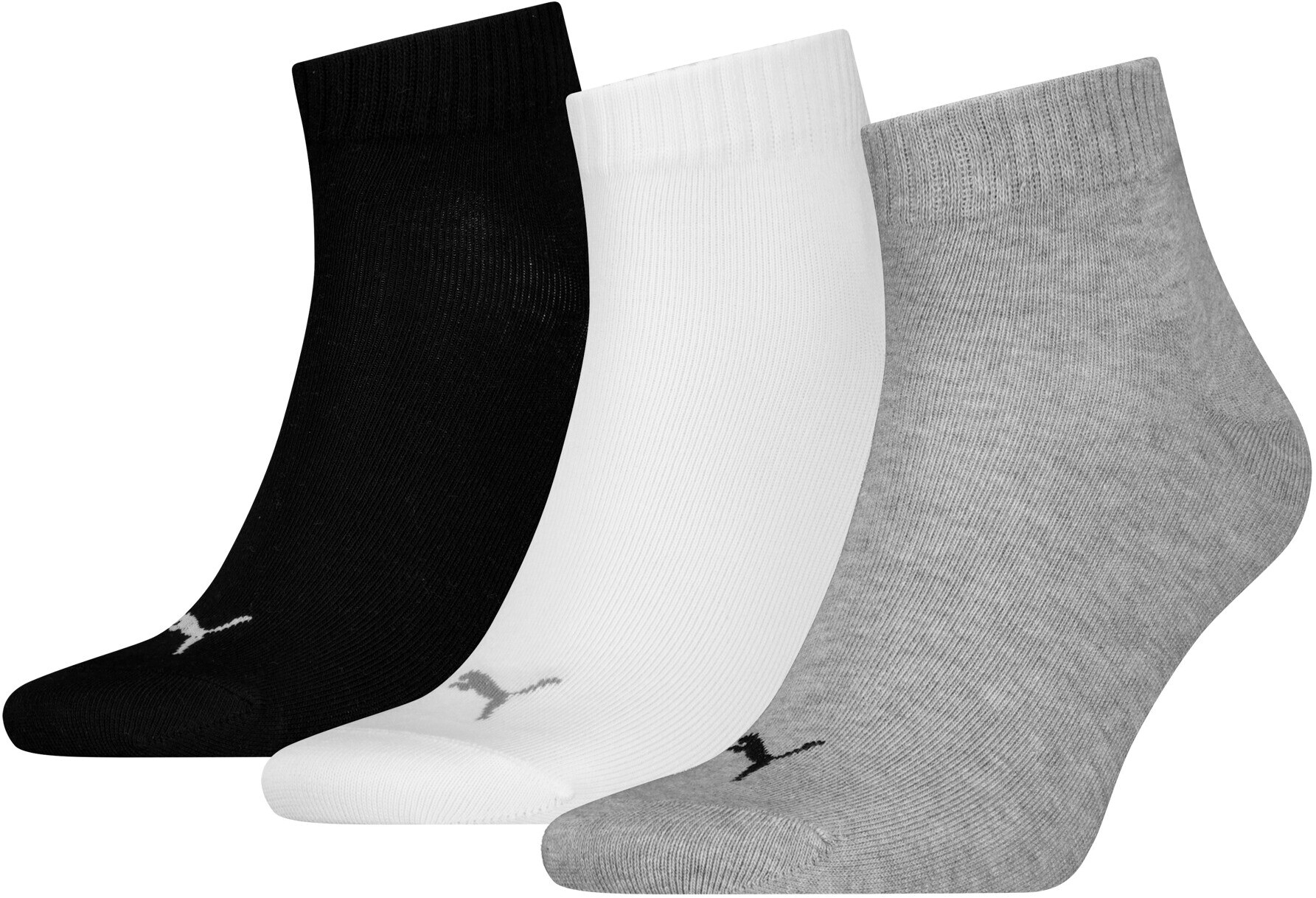 Носки (3 пары) Puma PUMA UNISEX QUARTER PLAIN 3P