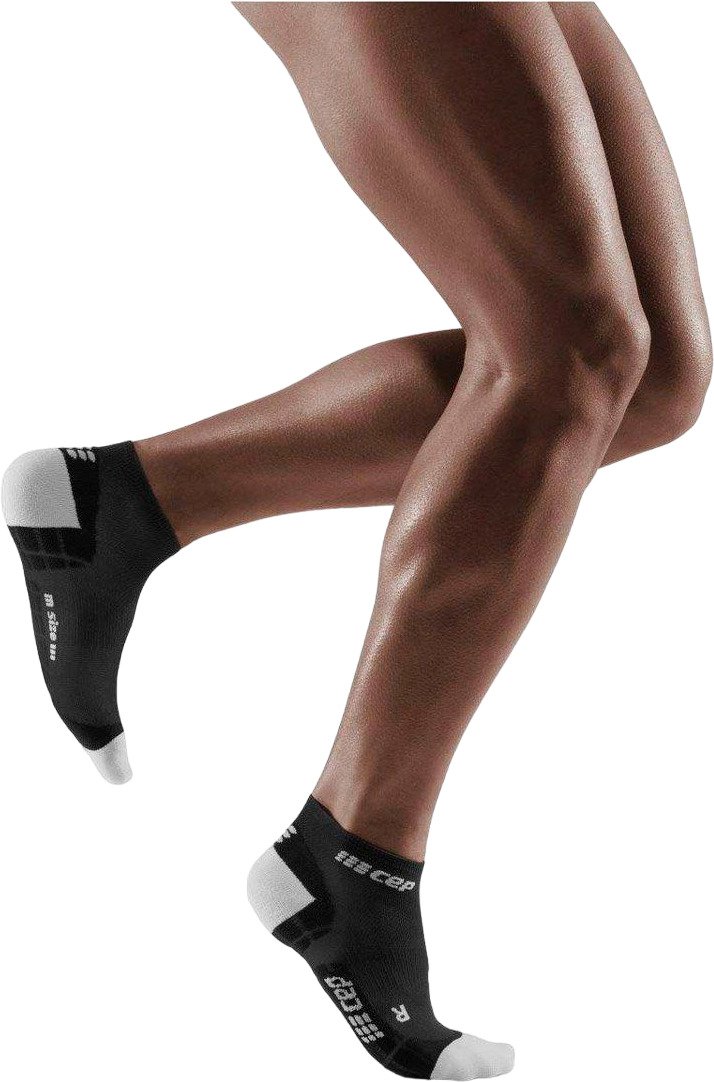 Мужские компрессионные короткие носки для бега ультратонкие CEP Compression Low Cut Socks