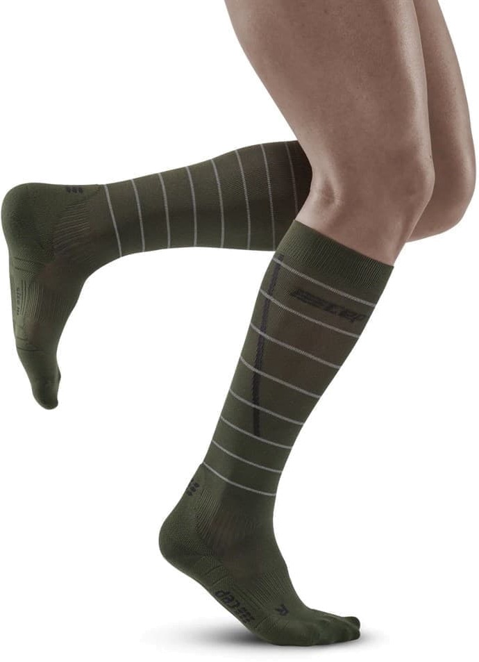 Мужские компрессионные гольфы для активного отдыха CEP Reflection Compression Knee Socks