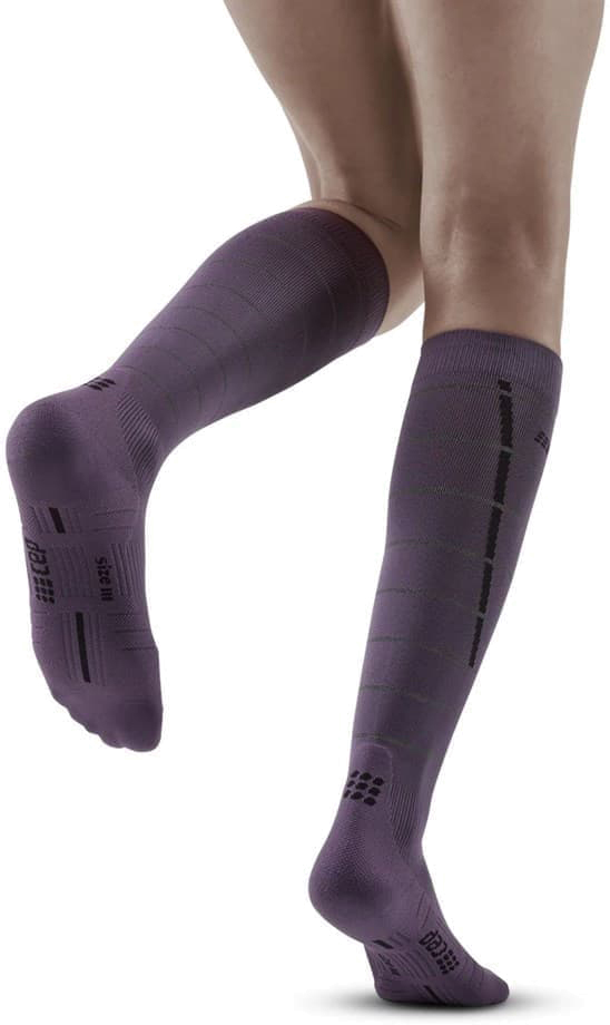 Женские компрессионные гольфы для активного отдыха CEP Reflection Compression Knee Socks