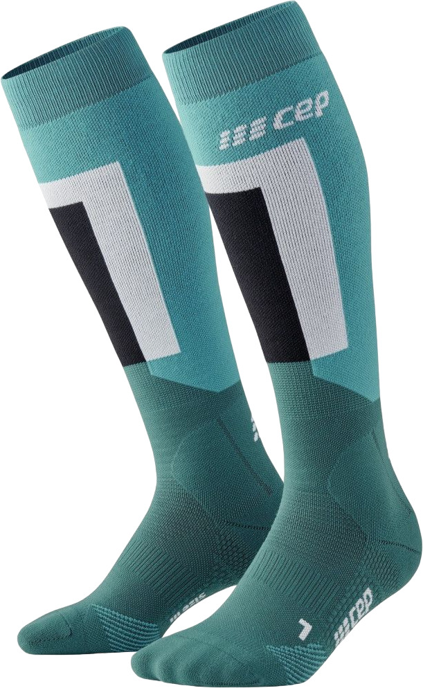 Компрессионные гольфы для катания на лыжах, женские CEP compression socks