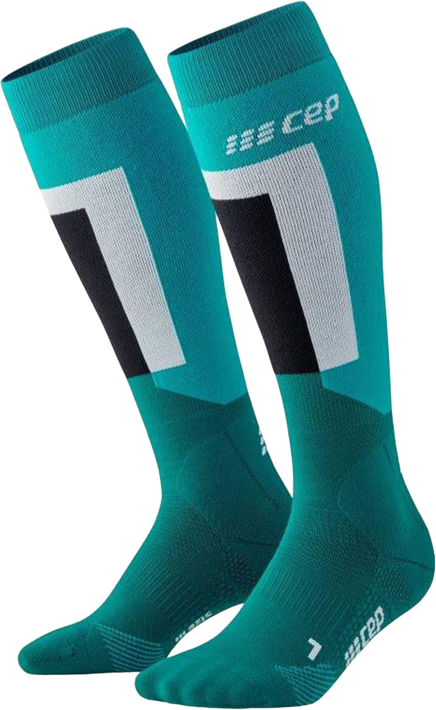 Компрессионные гольфы для катания на лыжах, женские CEP compression socks