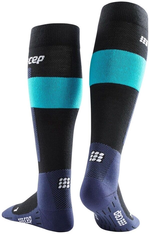 Женские компрессионные гольфы с шерстью мериноса для горных лыж CEP Compression Merino knee socks