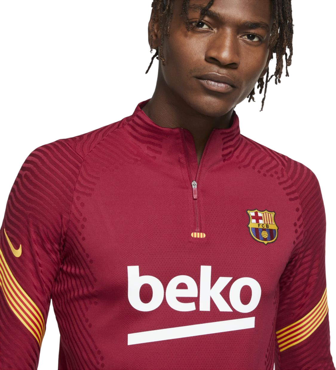 Джемпер Nike M F.C. Barcelona VaporKnit Strike Football Drill Top