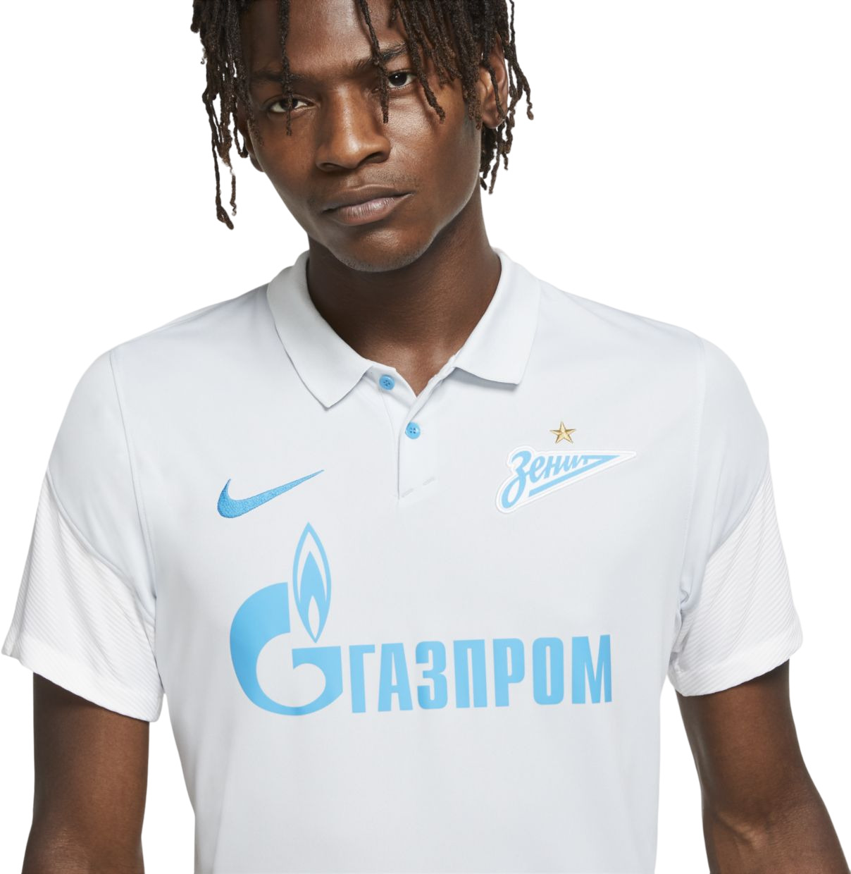 Футболка Nike M Zenit Breathe Stadium Jersey Ss Away Shirt
