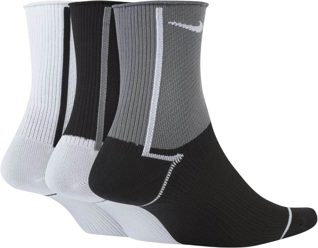 Носки 3 пары Nike Everyday Plus Lightweight Training Ankle Socks (3 Pairs)