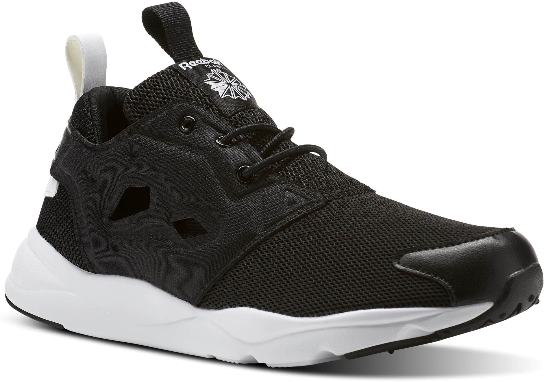 Кроссовки Reebok FURYLITE MESH BLACK/WHITE