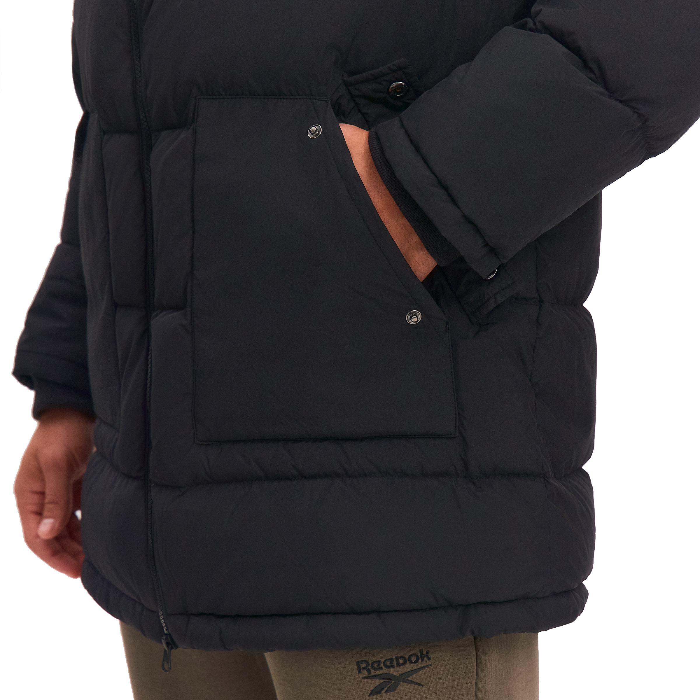 Пуховик Reebok Temu Long Down Jacket