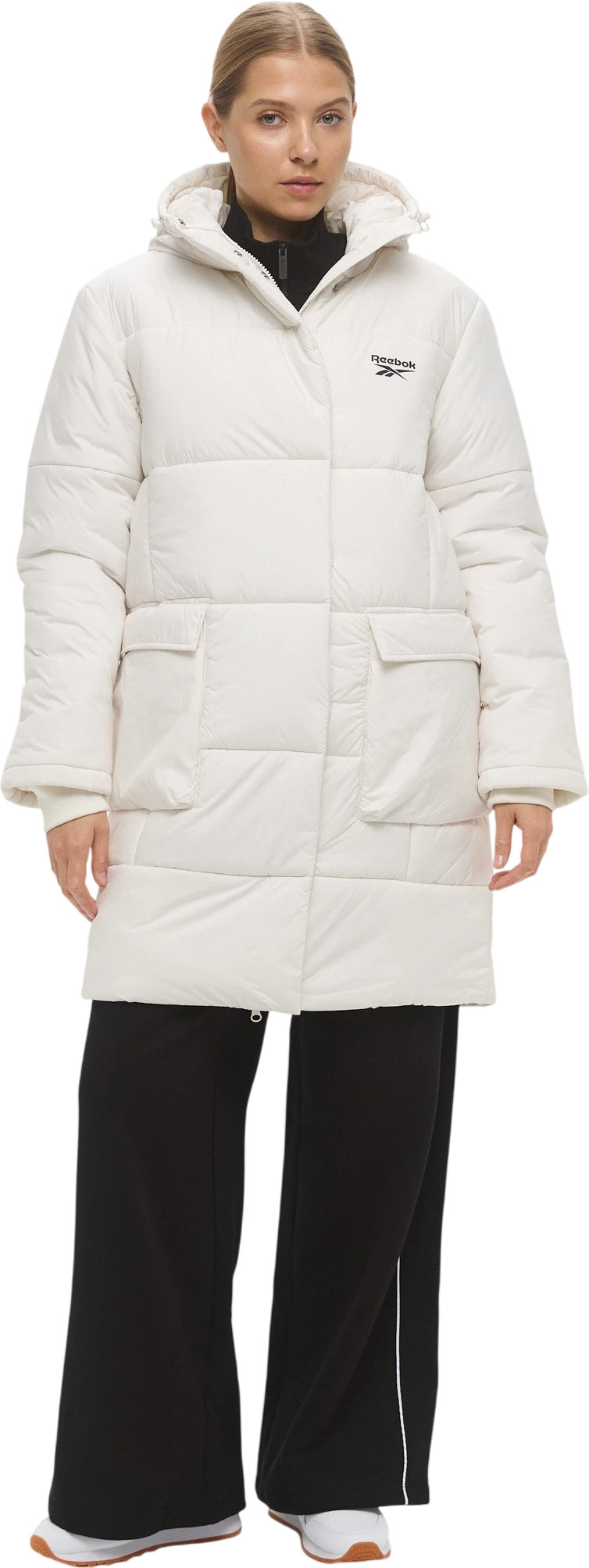 Пуховик Reebok Aplet Long Down Jacket