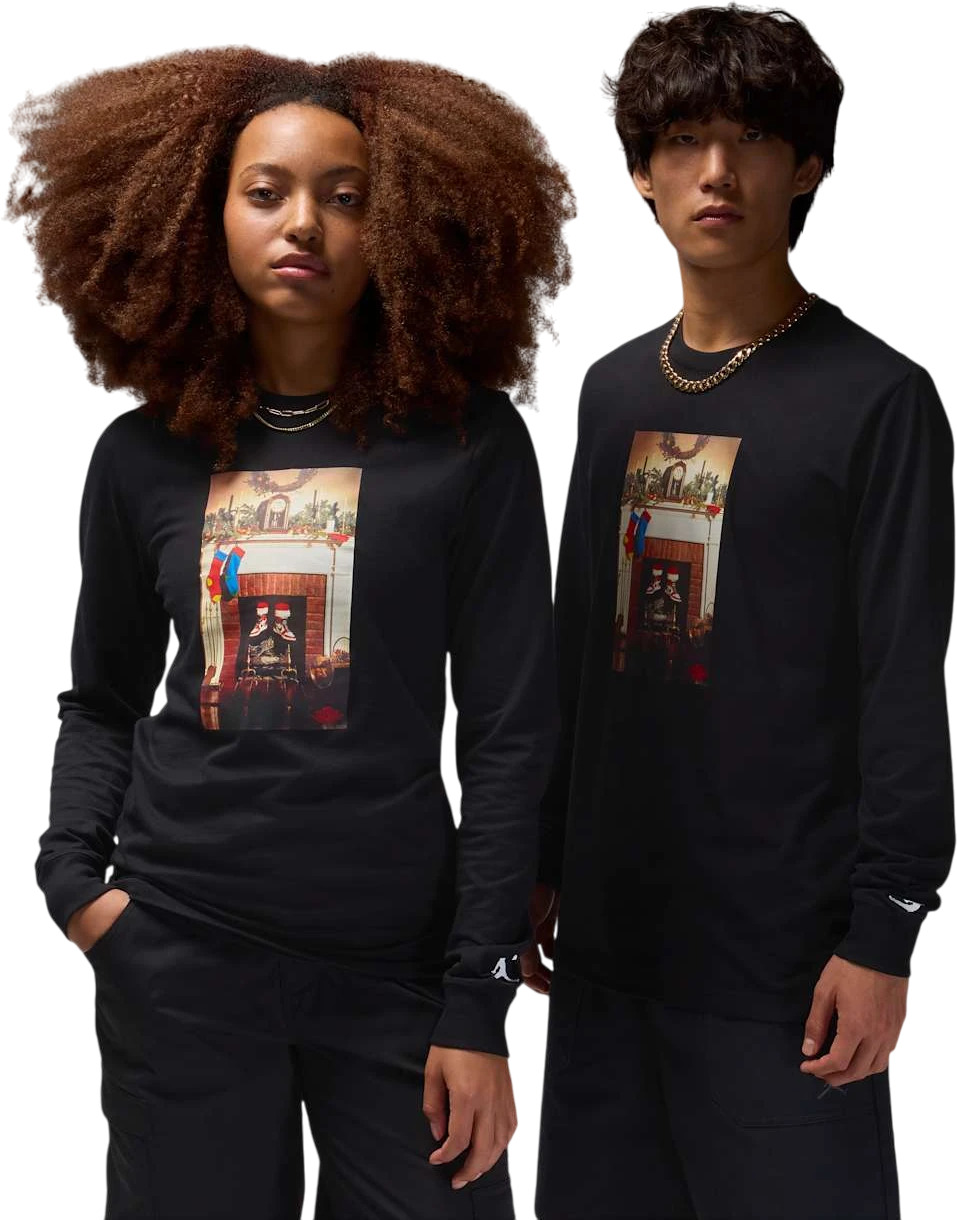 Лонгслив Nike M J JM LS CHIMNEY CREW