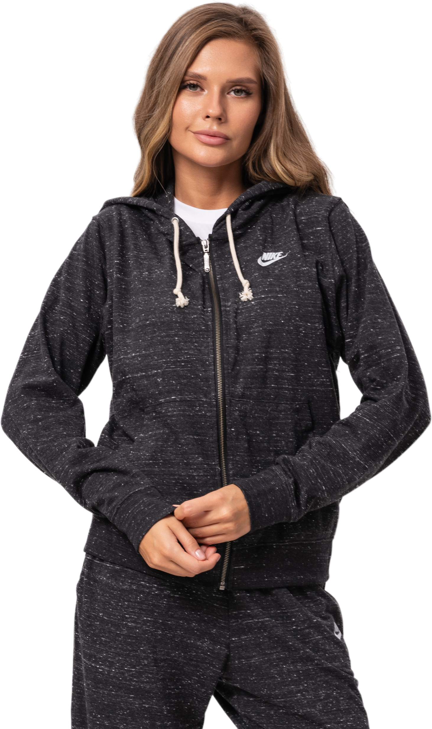 Толстовка Nike W Sportswear Gym Vintage Full-Zip Hoodie