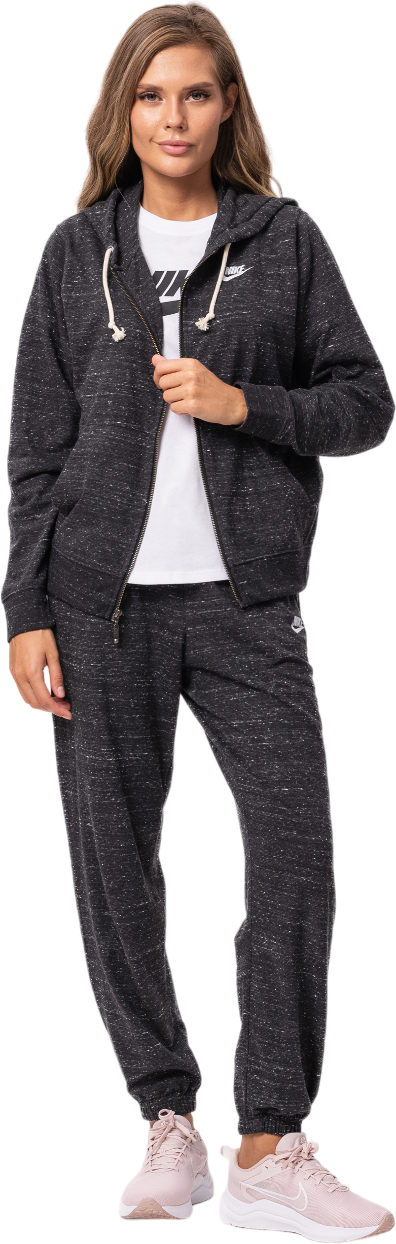 Толстовка Nike W Sportswear Gym Vintage Full-Zip Hoodie