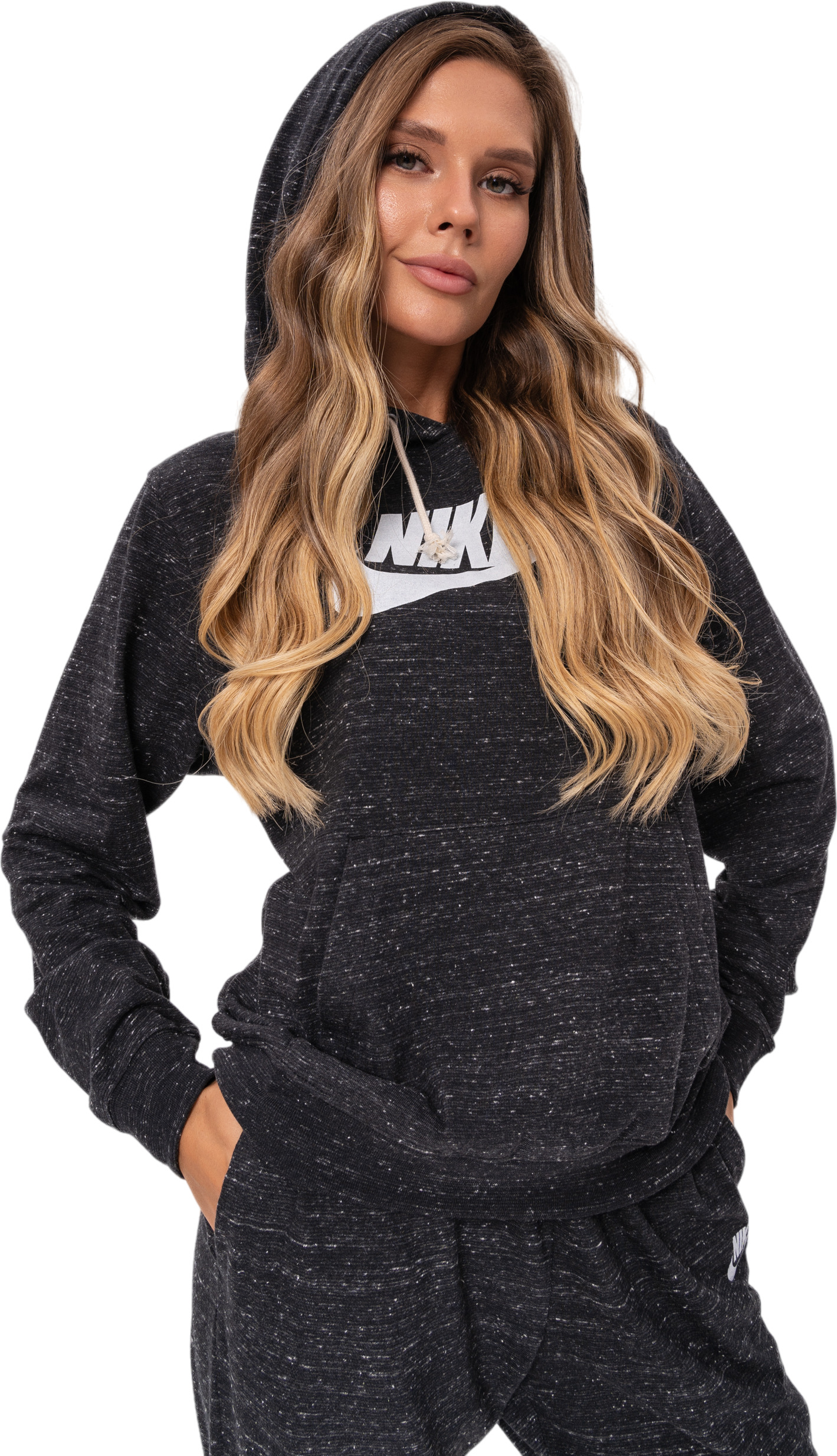 Худи Nike W Sportswear Gym Vintage Pullover Hoodie