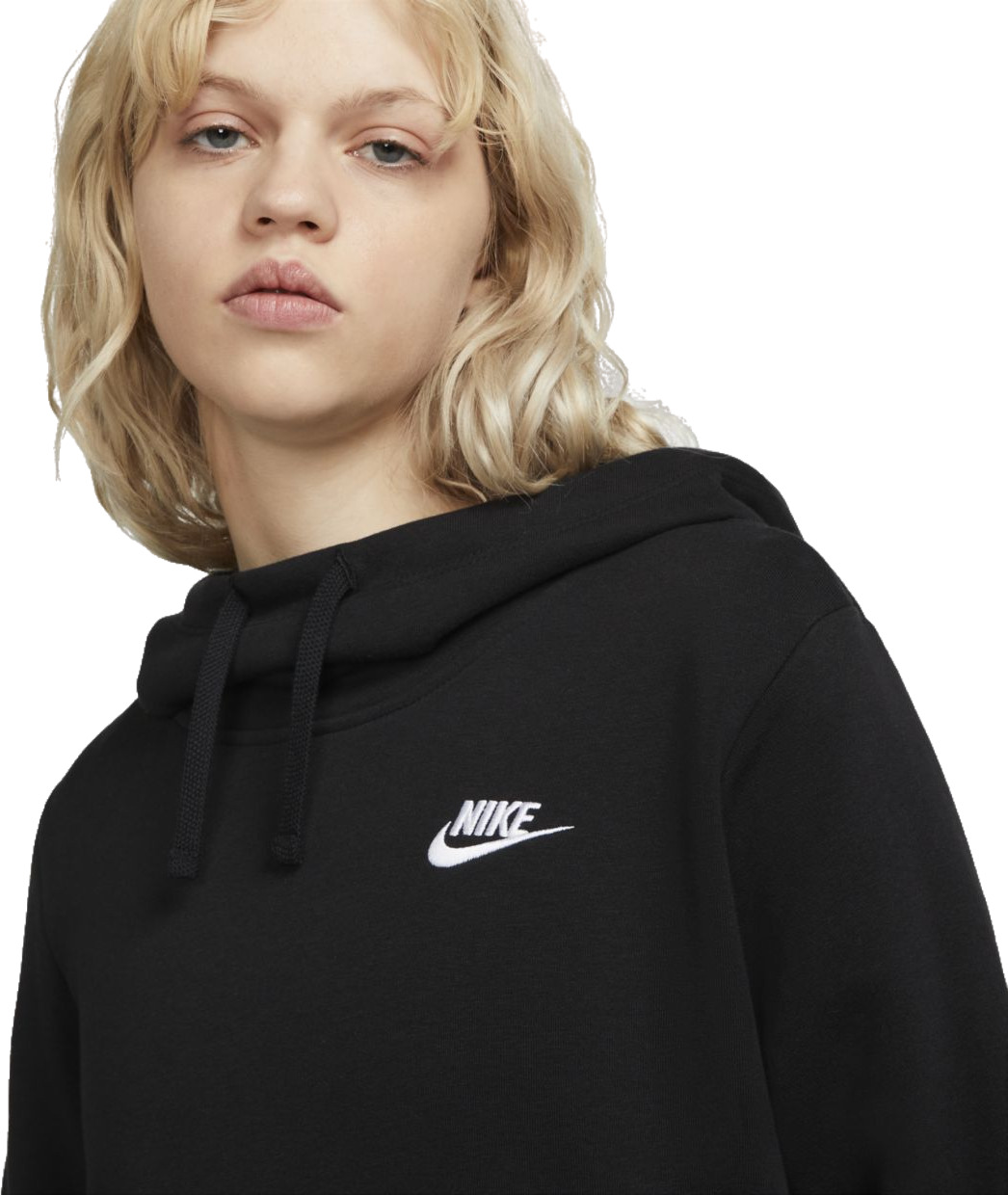 Худи Nike W Sportswear Club Fleece Funnel-Neck Hoodie