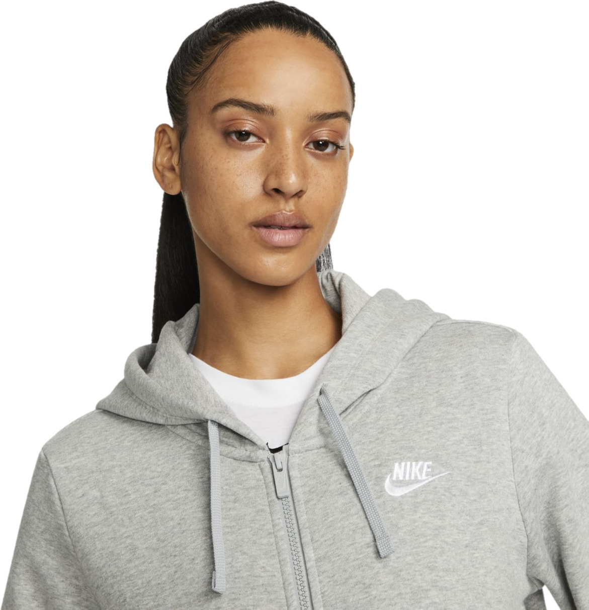 Толстовка Nike W Sportswear Club Fleece Full-Zip Hoodie