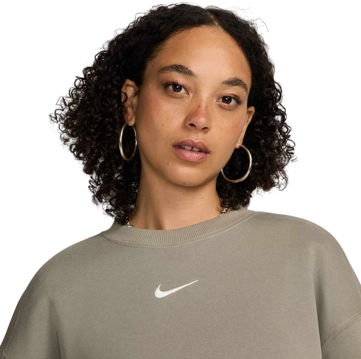 Толстовка Nike W NSW PHNX FLC OS CREW