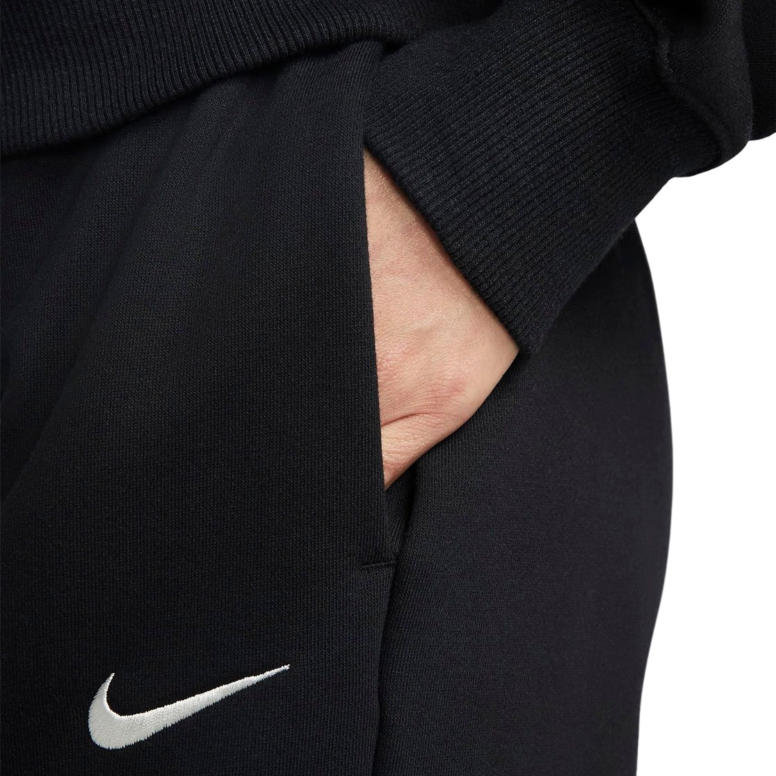 Толстовка Nike W Nsw Phnx Flc Qz Crop