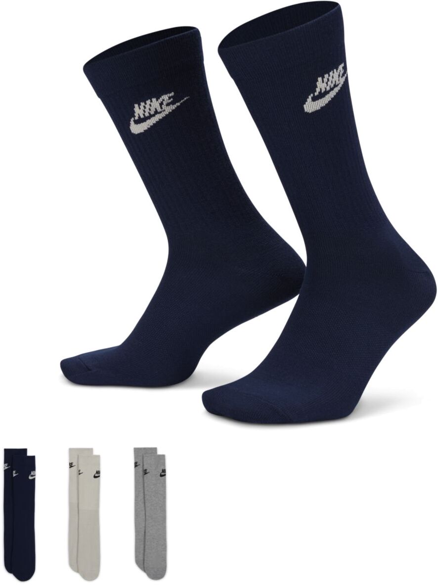 Носки 3 пары Nike Sportswear Everyday Essential Crew Socks 3P