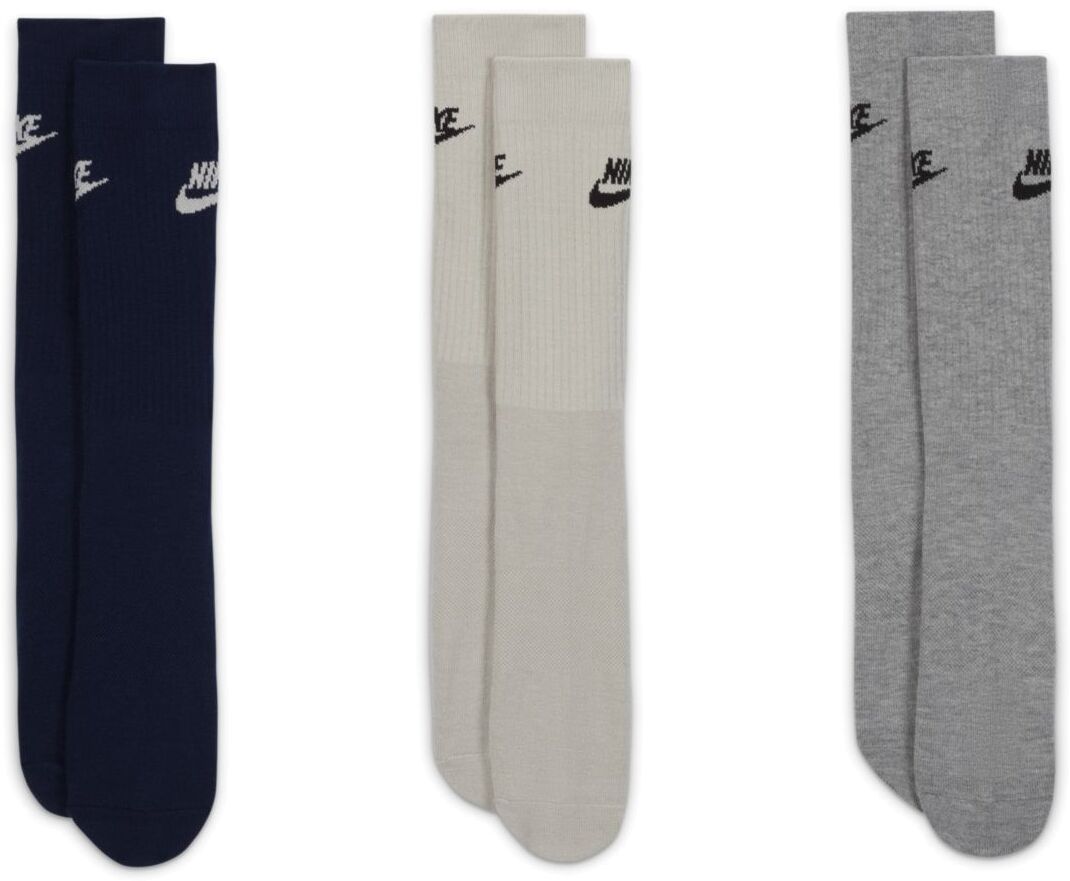 Носки 3 пары Nike Sportswear Everyday Essential Crew Socks 3P