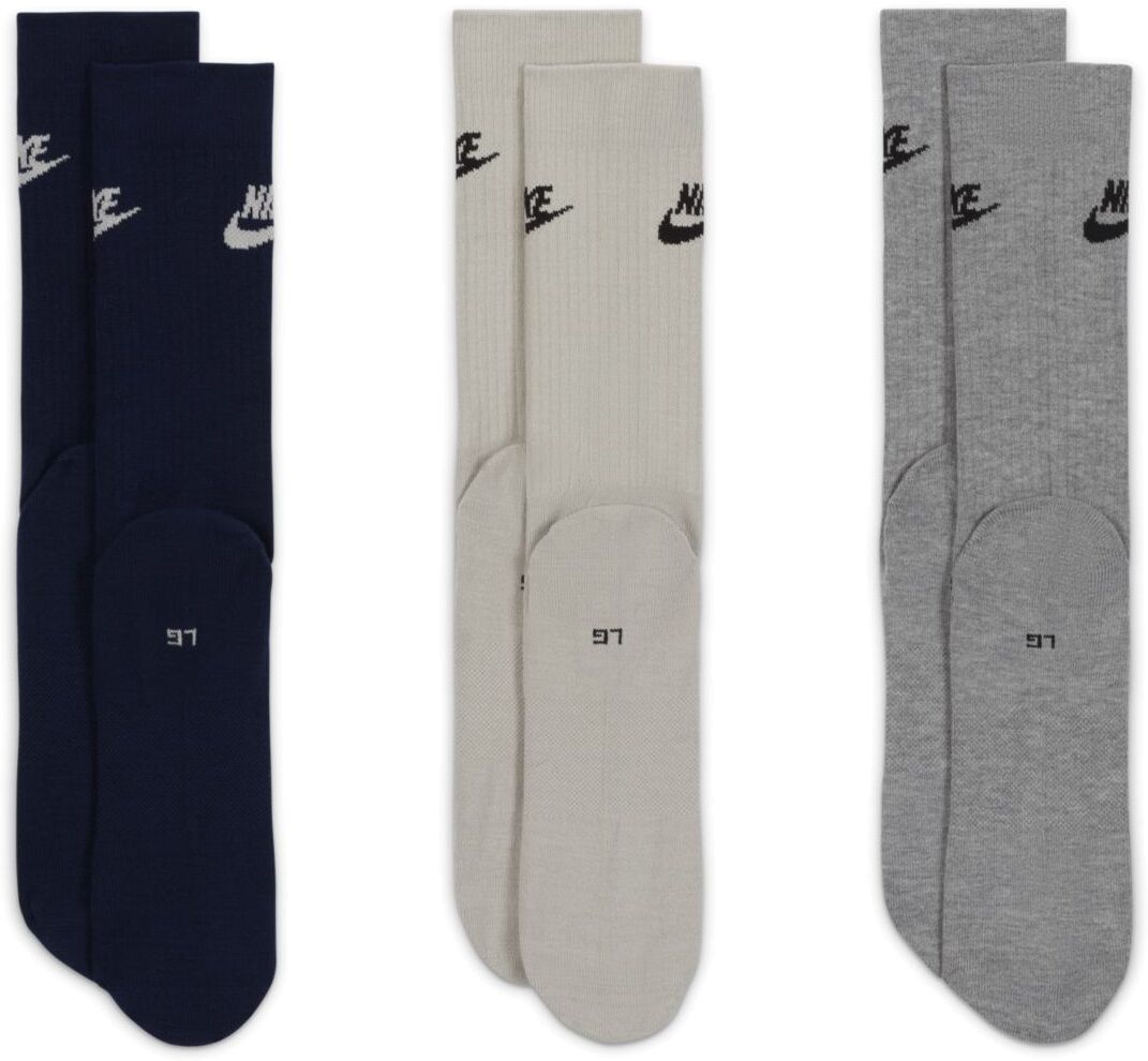 Носки 3 пары Nike Sportswear Everyday Essential Crew Socks 3P
