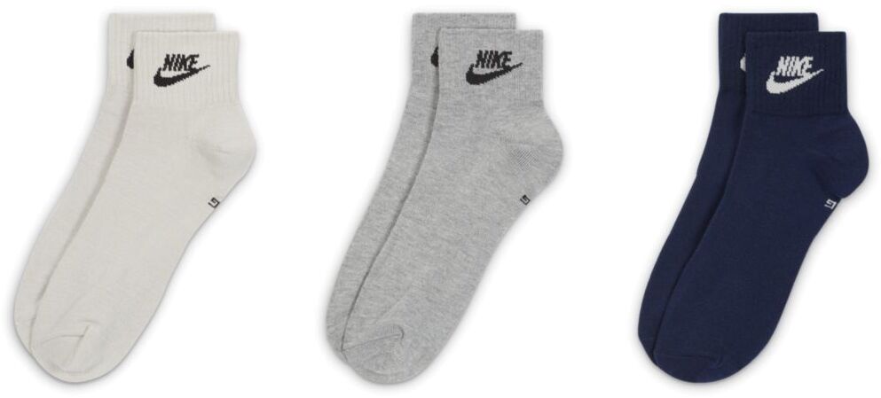 Носки 3 пары Nike Everyday Essential Ankle Socks 3P
