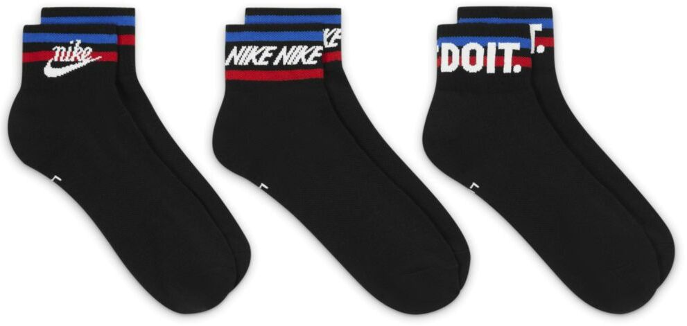 Носки 3 пары Nike Everyday Essential Ankle Socks 3P