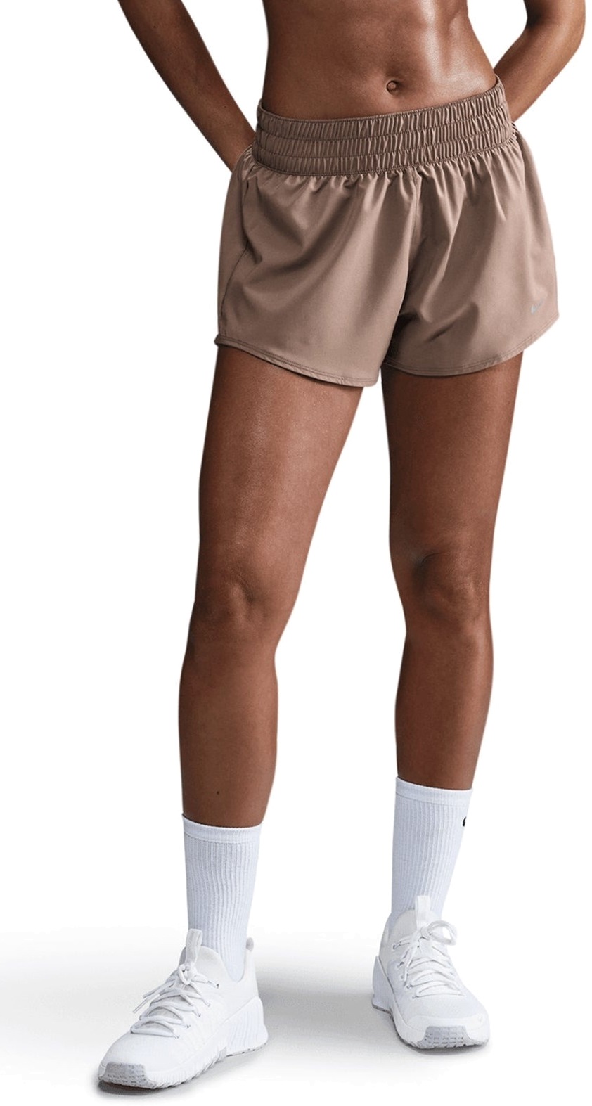 Шорты Nike W Nk One Df Mr 3In Br Short