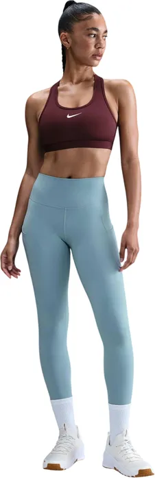 Топ Nike W Nk Swsh Med Spt Bra (DX6821-652) купить за 6199 руб. в