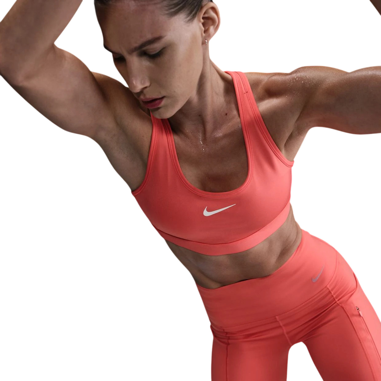 Бра Nike W Nk Swsh Med Spt Bra