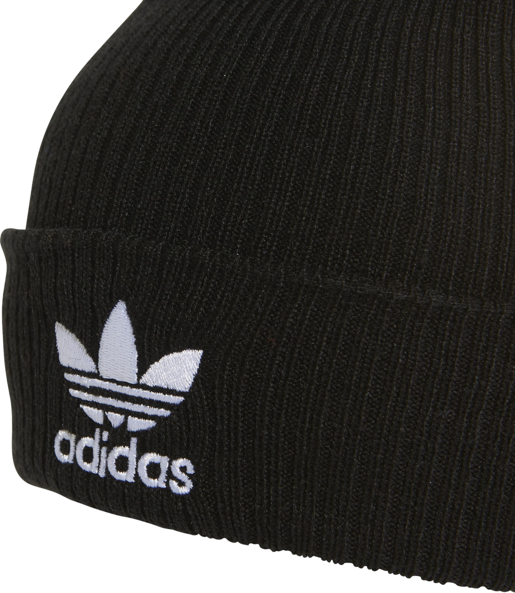 Шапка Adidas W FUR POM BEANI     BLACK